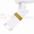 Lampa sufitowa VIDAR WHITE/GOLD 3xGU10 MLP6274