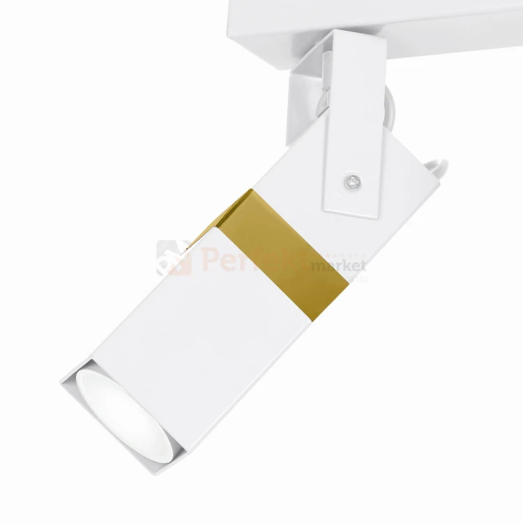 Lampa sufitowa VIDAR WHITE/GOLD 3xGU10 MLP6274