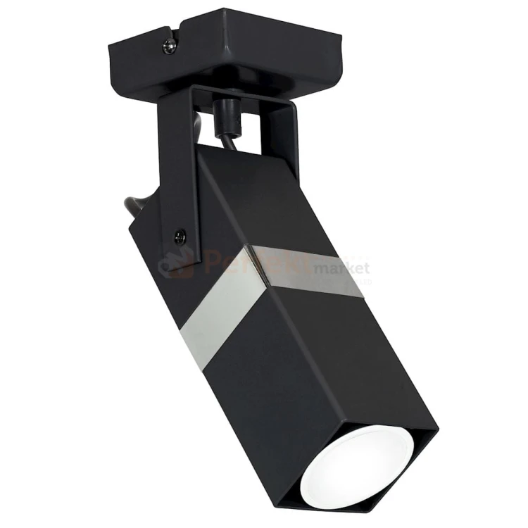 Kinkiet VIDAR BLACK/CHROME 1xGU10 MLP6285