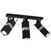 Lampa sufitowa VIDAR BLACK/CHROME 3xGU10 MLP6286