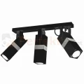 Lampa sufitowa VIDAR BLACK/CHROME 3xGU10 MLP6286