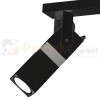 Lampa sufitowa VIDAR BLACK/CHROME 3xGU10 MLP6286
