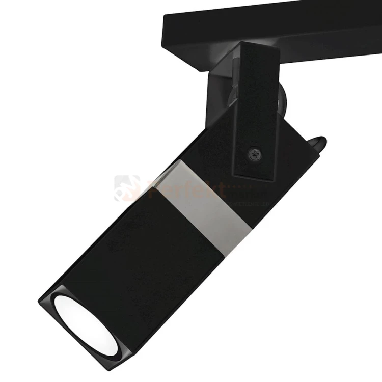 Lampa sufitowa VIDAR BLACK/CHROME 3xGU10 MLP6286