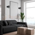Kinkiet DANI BLACK/CHROME 1xGU10 MLP6229