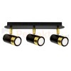 Lampa sufitowa DANI BLACK/GOLD 3xGU10 MLP6238
