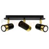 Lampa sufitowa DANI BLACK/GOLD 3xGU10 MLP6238