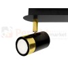 Lampa sufitowa DANI BLACK/GOLD 3xGU10 MLP6238