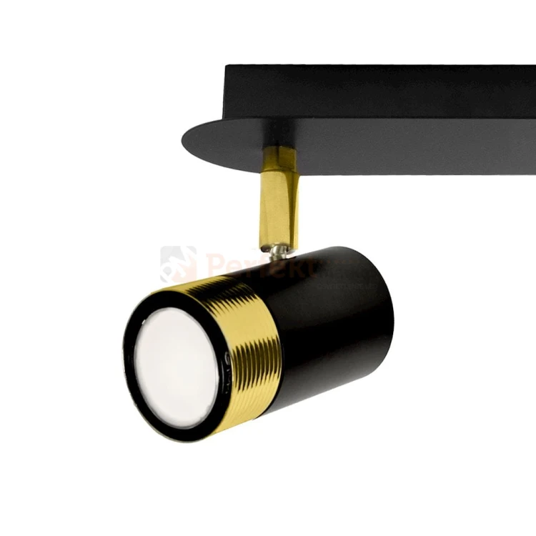 Lampa sufitowa DANI BLACK/GOLD 3xGU10 MLP6238