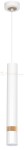 Lampa wisząca JOKER WHITE/WOOD 1xGU10 MLP6301