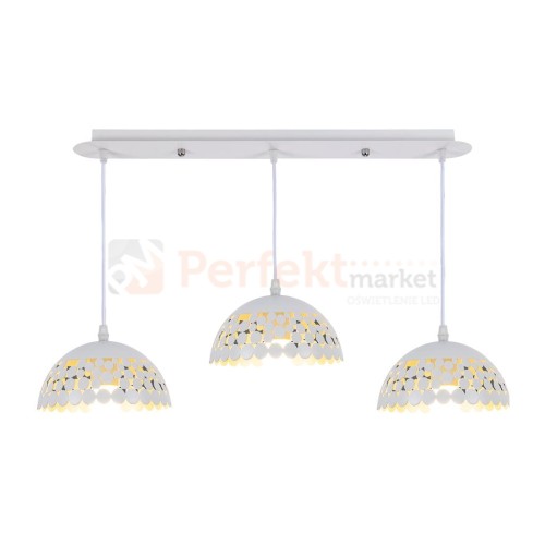 Lampa wisząca LISA WHITE 3xE27 ML6139