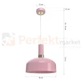 Lampa wisząca MALMO PINK 1xE27 MLP6199