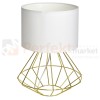Lampa stojąca LUPO WITE/GOLD 1xE27 MLP6268