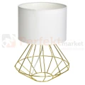 Lampa stojąca LUPO WITE/GOLD 1xE27 MLP6268