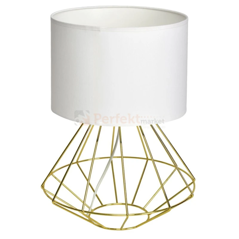 Lampa stojąca LUPO WITE/GOLD 1xE27 MLP6268