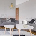Lampa stojąca LUPO WITE/GOLD 1xE27 MLP6268