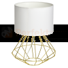 Lampa stojąca LUPO WITE/GOLD 1xE27 MLP6268
