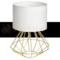 Lampa stojąca LUPO WITE/GOLD 1xE27 MLP6268