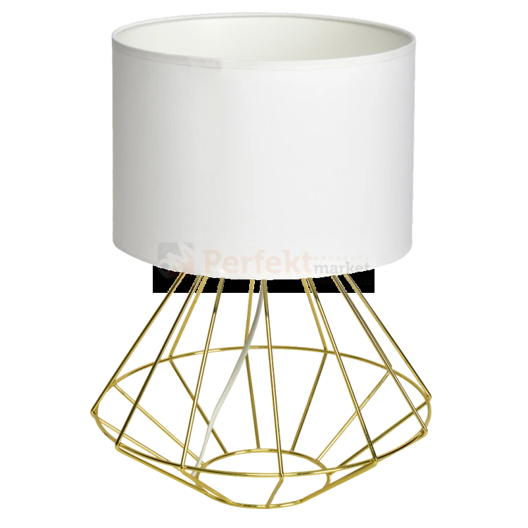 Lampa stojąca LUPO WITE/GOLD 1xE27 MLP6268