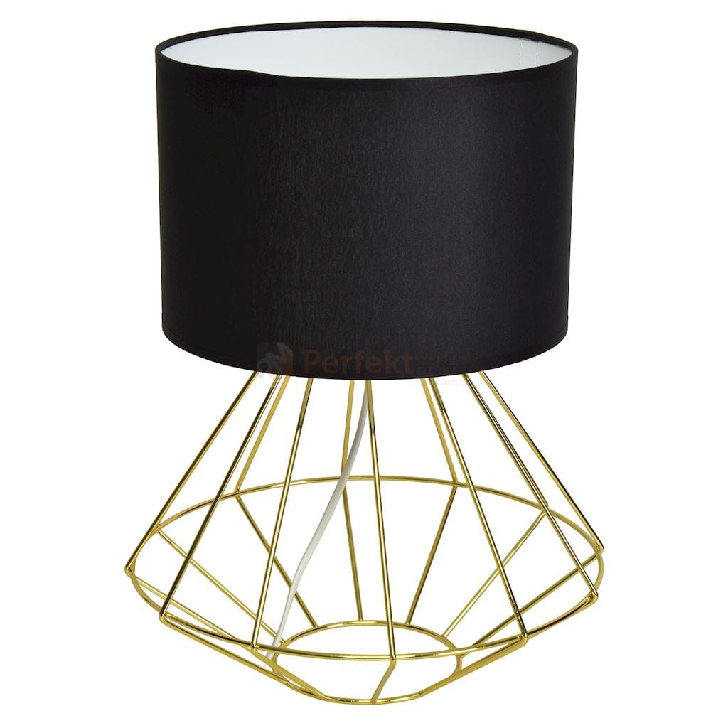 Lampa stojąca LUPO BLACK/GOLD 1xE27 MLP6272
