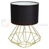 Lampa stojąca LUPO BLACK/GOLD 1xE27 MLP6272