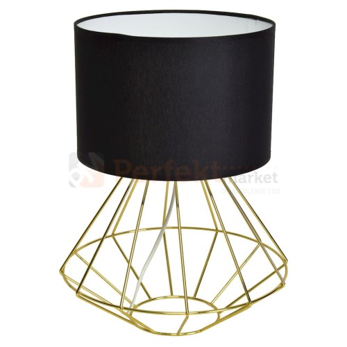 Lampa stojąca LUPO BLACK/GOLD 1xE27 MLP6272