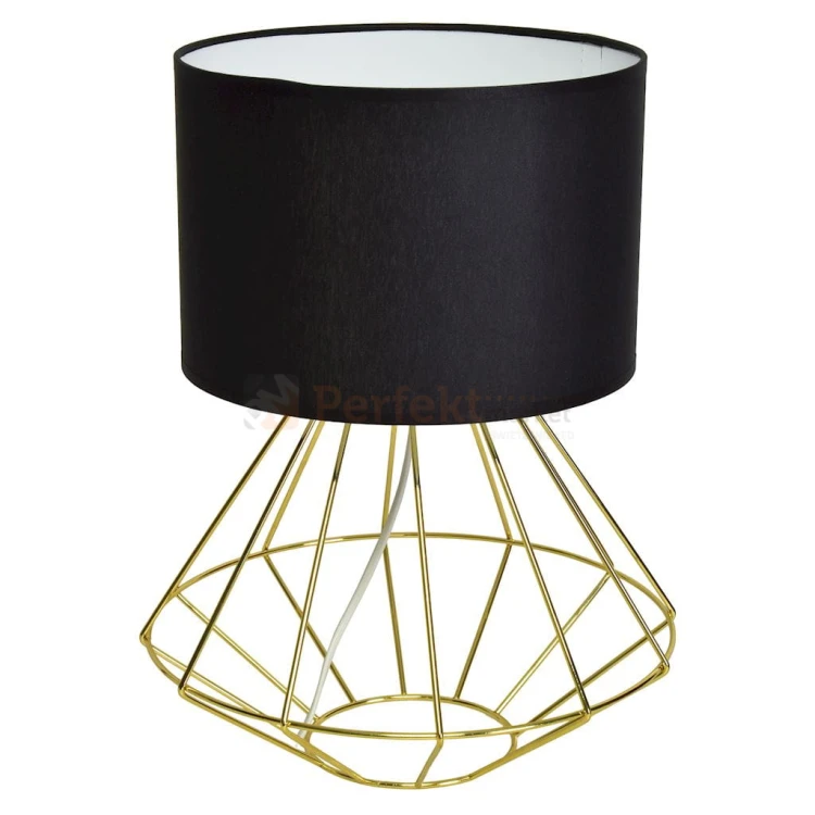 Lampa stojąca LUPO BLACK/GOLD 1xE27 MLP6272