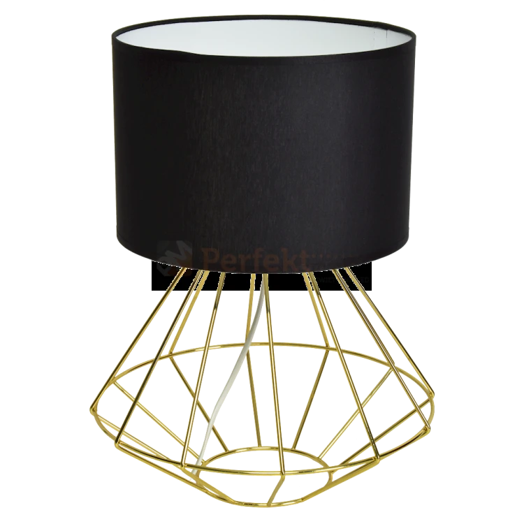 Lampa stojąca LUPO BLACK/GOLD 1xE27 MLP6272