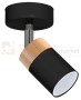 Kinkiet JOKER BLACK/WOOD 1xGU10 MLP6303