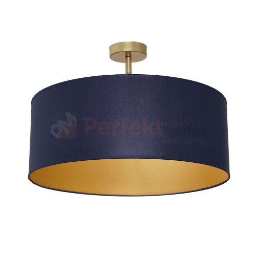 Lampa sufitowa BEN NAVY BLUE/GOLD 3xE27 MLP6457