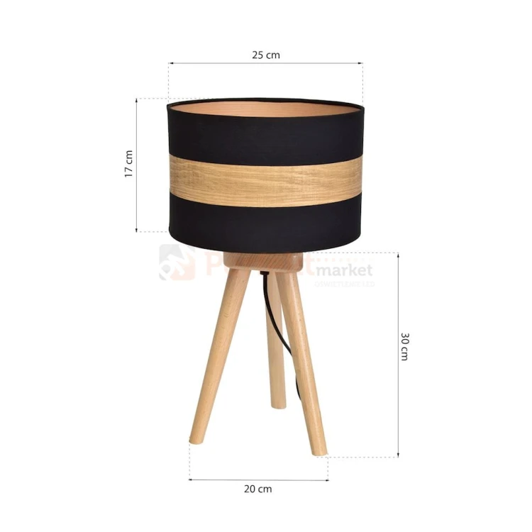 Lampka stołowa TERRA 1xE27 MLP6292