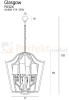 lampa wisząca chrom hapton p0324 Glasgow perfektmarket lampy size
