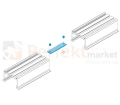 łączenie profilu aluminiowego LED łącznik prosty perfektmarket oświetlenie LED 1