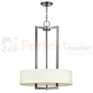 Lampa wisząca HAMPTON HK/HAMPTON/P/B srebrna Elstead Lighting