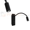 Lampka nocna BASE 8W+2W BLACK ML63500