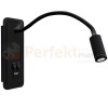 Lampka nocna BASE 8W+2W BLACK ML63500