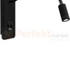 Lampka nocna BASE 8W+2W BLACK ML63500