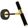 Kinkiet MONZA BLACK / GOLD 1xG9 8W MLP6332