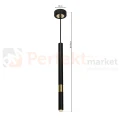 Lampa wisząca MONZA BLACK / GOLD 1xG9 8W MLP6333