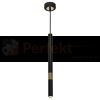 Lampa wisząca MONZA BLACK / GOLD 1xG9 8W MLP6333
