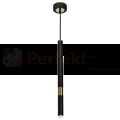 Lampa wisząca MONZA BLACK / GOLD 1xG9 8W MLP6333