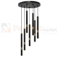 Lampa wisząca MONZA BLACK / GOLD 7xG9 8W MLP6385