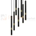 Lampa wisząca MONZA BLACK / GOLD 7xG9 8W MLP6385