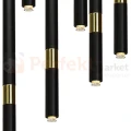 Lampa wisząca MONZA BLACK / GOLD 7xG9 8W MLP6385