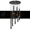 Lampa wisząca MONZA BLACK / GOLD 7xG9 8W MLP6385