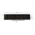 kinkiet PIERCE BLACK 12W LED ML6471