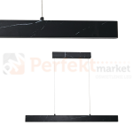 lampa wisząca PIERCE BLACK 18W LED ML6473