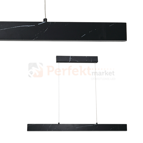 lampa wisząca PIERCE BLACK 18W LED ML6473