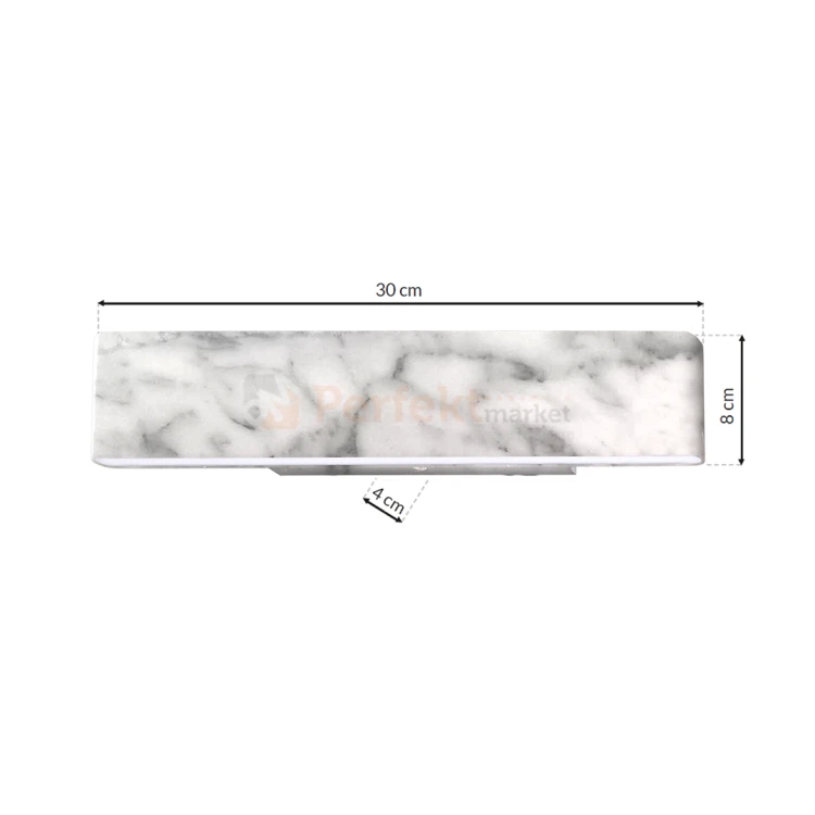 kinkiet PIERCE WHITE 12W LED ML6474