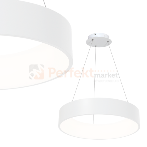 Lampa wisząca OHIO WHITE 24W LED ML6357