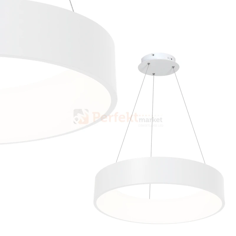 Lampa wisząca OHIO WHITE 24W LED ML6357